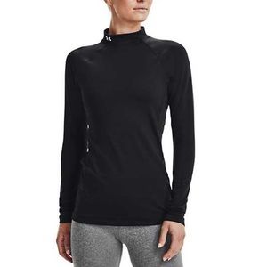 Under Armour ColdGear black mock neck long sleeve shirt